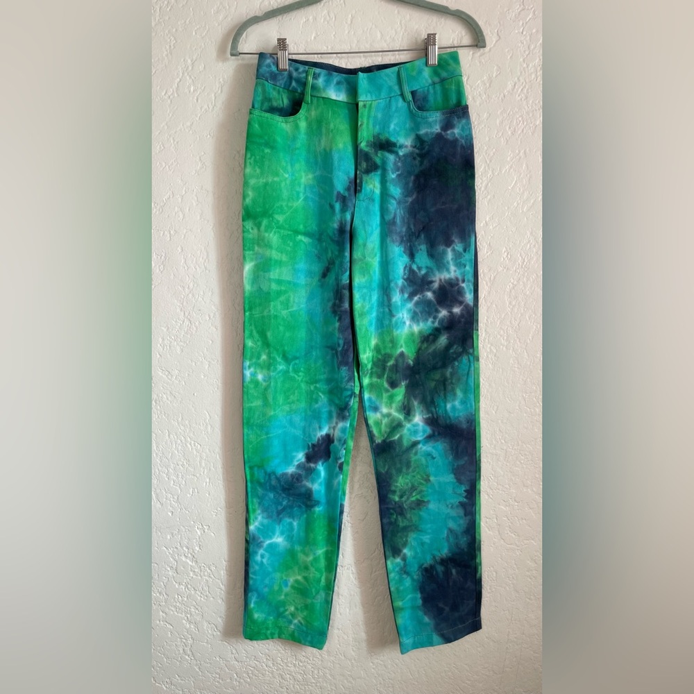 Kim Shui Straight Leg Dye Denim Pant